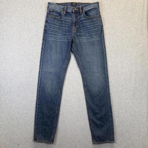 J. Crew Other - J. Crew The Sutton Men's Size 29x32 Medium Wash Blue Cotton Ankle Jeans